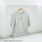 MD.GRAY | 【PAC MAN(パックマン)別注】EYEデザイン フライスコンパクト刺繍Tシャ… | coen【women】