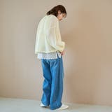 裾レース切替 レイヤード風タンクトップ | coen【women】 | 詳細画像10 