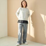 裾レース切替 レイヤード風タンクトップ | coen【women】 | 詳細画像15 