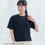 BLACK | 【PAC MAN(パックマン)別注】GHOSTデザイン フライスコンパクト刺繍T… | coen【women】