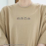【PAC-MAN(パックマン)別注】GHOSTデザイン 天竺刺繍BIGTシャツ | coen【women】 | 詳細画像6 
