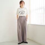 ピグメントアソートロゴプリントTシャツ | coen【women】 | 詳細画像2