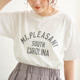ピグメントアソートロゴプリントTシャツ | coen【women】 | 詳細画像7