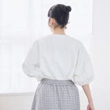 USAコットン  ボリューム スリーブ 半袖Tシャツ | coen【women】 | 詳細画像5 