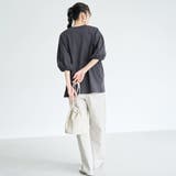 USAコットン  ボリューム スリーブ 半袖Tシャツ | coen【women】 | 詳細画像8 