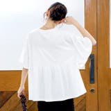 【UVカット 接触冷感】WELLTECT（ウェルテクト）USAコットン ペプラム… | coen【women】 | 詳細画像7 