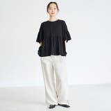 【UVカット 接触冷感】WELLTECT（ウェルテクト）USAコットン ペプラム… | coen【women】 | 詳細画像8 