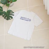 LT.GRAY | アソートカレッジロゴ プリントTシャツ | coen【women】