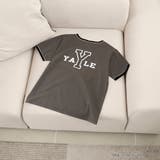 アソートカレッジロゴ 配色リンガーTシャツ | coen【women】 | 詳細画像16 