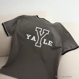 アソートカレッジロゴ 配色リンガーTシャツ | coen【women】 | 詳細画像17 