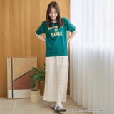 アソートカレッジロゴ 配色リンガーTシャツ | coen【women】 | 詳細画像19 