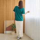アソートカレッジロゴ 配色リンガーTシャツ | coen【women】 | 詳細画像20 