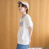 アソートカレッジロゴ 配色リンガーTシャツ | coen【women】 | 詳細画像5 