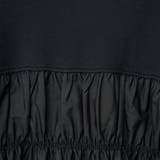 布帛ドッキング 切替ギャザーTシャツ | coen【women】 | 詳細画像24 