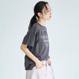 ガーリーシックロゴプリントTシャツ | coen【women】 | 詳細画像10 