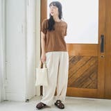 シャーリング風コンパクト半袖Tシャツ | coen【women】 | 詳細画像14