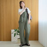 シャーリング風コンパクト半袖Tシャツ | coen【women】 | 詳細画像2