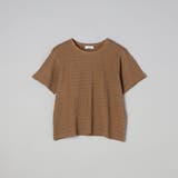 シャーリング風コンパクト半袖Tシャツ | coen【women】 | 詳細画像39