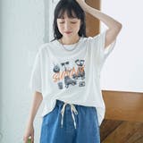 OFF WHITE | SUNNYロゴアソートプリントTシャツ | coen【women】