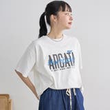 スポーティーロゴアソートプリントTシャツ | coen【women】 | 詳細画像5 