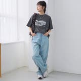 スポーティーロゴアソートプリントTシャツ | coen【women】 | 詳細画像8 