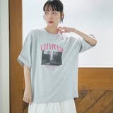 【汗染み防止 / 接触冷感】フォトプリント ゆるTシャツ | coen【women】 | 詳細画像1 