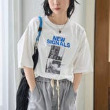 【汗染み防止 / 接触冷感】フォトプリント ゆるTシャツ | coen【women】 | 詳細画像7 