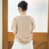 【汗染み軽減 / 接触冷感】アソートロゴリンガーTシャツ | coen【women】 | 詳細画像12