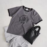 【汗染み軽減 / 接触冷感】アソートロゴリンガーTシャツ | coen【women】 | 詳細画像2