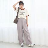 【汗染み軽減 / 接触冷感】アソートロゴリンガーTシャツ | coen【women】 | 詳細画像4