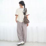 【汗染み軽減 / 接触冷感】アソートロゴリンガーTシャツ | coen【women】 | 詳細画像5
