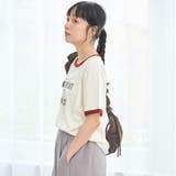 【汗染み軽減 / 接触冷感】アソートロゴリンガーTシャツ | coen【women】 | 詳細画像7