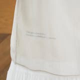 チビロゴ刺繍 オーガンジーシアーオーバーフレンチスリーブカットソー | coen【women】 | 詳細画像15