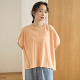 シアーミニ裏毛 ゆるスクエアカットソー | coen【women】 | 詳細画像20