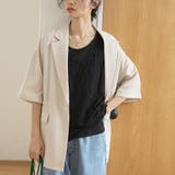 BLACK | 【セットアイテム】レースレイヤード タンクトップセット | coen【women】
