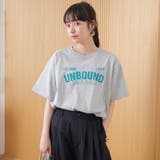 【汗染み軽減】 立体ロゴ風プリントTシャツ | coen【women】 | 詳細画像10 