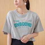 【汗染み軽減】 立体ロゴ風プリントTシャツ | coen【women】 | 詳細画像12 