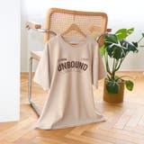 【汗染み軽減】 立体ロゴ風プリントTシャツ | coen【women】 | 詳細画像13 