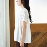 強撚コットン ギャザーデザインカットソー | coen【women】 | 詳細画像23