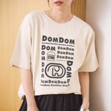 【DOMDOM（ドムドム）×coen】アソートロゴプリントユニTシャツ（WEB限… | coen【women】 | 詳細画像24 