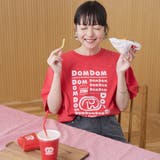 【DOMDOM（ドムドム）×coen】アソートロゴプリントユニTシャツ（WEB限… | coen【women】 | 詳細画像30 