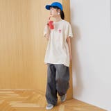 【DOMDOM（ドムドム）×coen】ワンポイント刺繍フットボールTシャツ | coen【women】 | 詳細画像12 