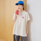 【DOMDOM（ドムドム）×coen】ワンポイント刺繍フットボールTシャツ | coen【women】 | 詳細画像14 