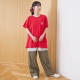 【DOMDOM（ドムドム）×coen】ワンポイント刺繍フットボールTシャツ | coen【women】 | 詳細画像18 