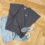 DK.GRAY | 【DOMDOM（ドムドム）×coen】ワンポイント刺繍フットボールTシャツ | coen【women】