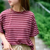 シアーマルチボーダーTシャツ | coen【women】 | 詳細画像14
