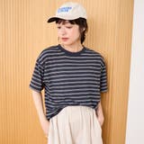 シアーマルチボーダーTシャツ | coen【women】 | 詳細画像19