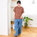 シアーマルチボーダーTシャツ | coen【women】 | 詳細画像2