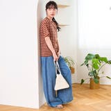 シアーマルチボーダーTシャツ | coen【women】 | 詳細画像3