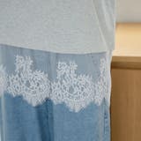 【汗染み軽減 / 接触冷感】裾レースドッキング アソートロゴプリントTシャツ | coen【women】 | 詳細画像17